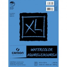 Canson XL Fold Over Watercolor Pad - 9 x 12 inches - 30 sheets   551139041
